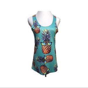 Pineapple Racerback Tank Top